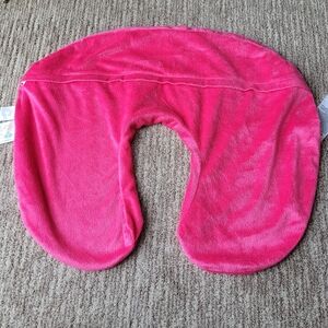 BOPPY BREASTFEEDING NURSING TUMMY TIME PILLOW COVER PINK PLUSH